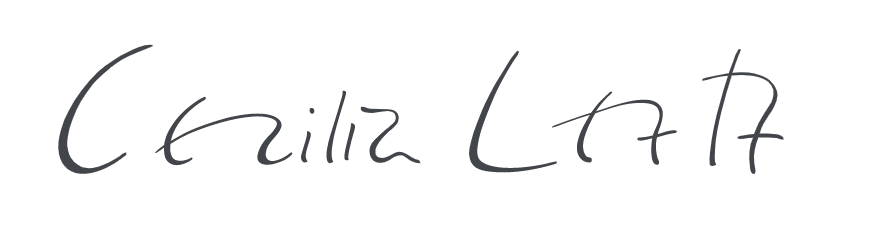 Cecilia Leete Handwritten style logo